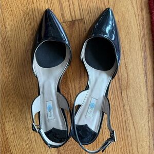 Boden Black Patent Leather Heels